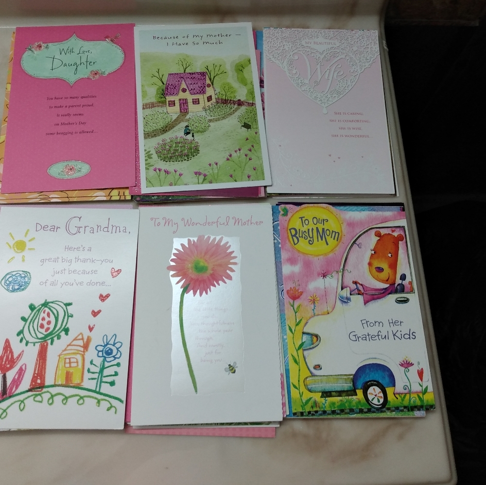 Lot of 200 New Mother's Day Cards American Greetings bundle